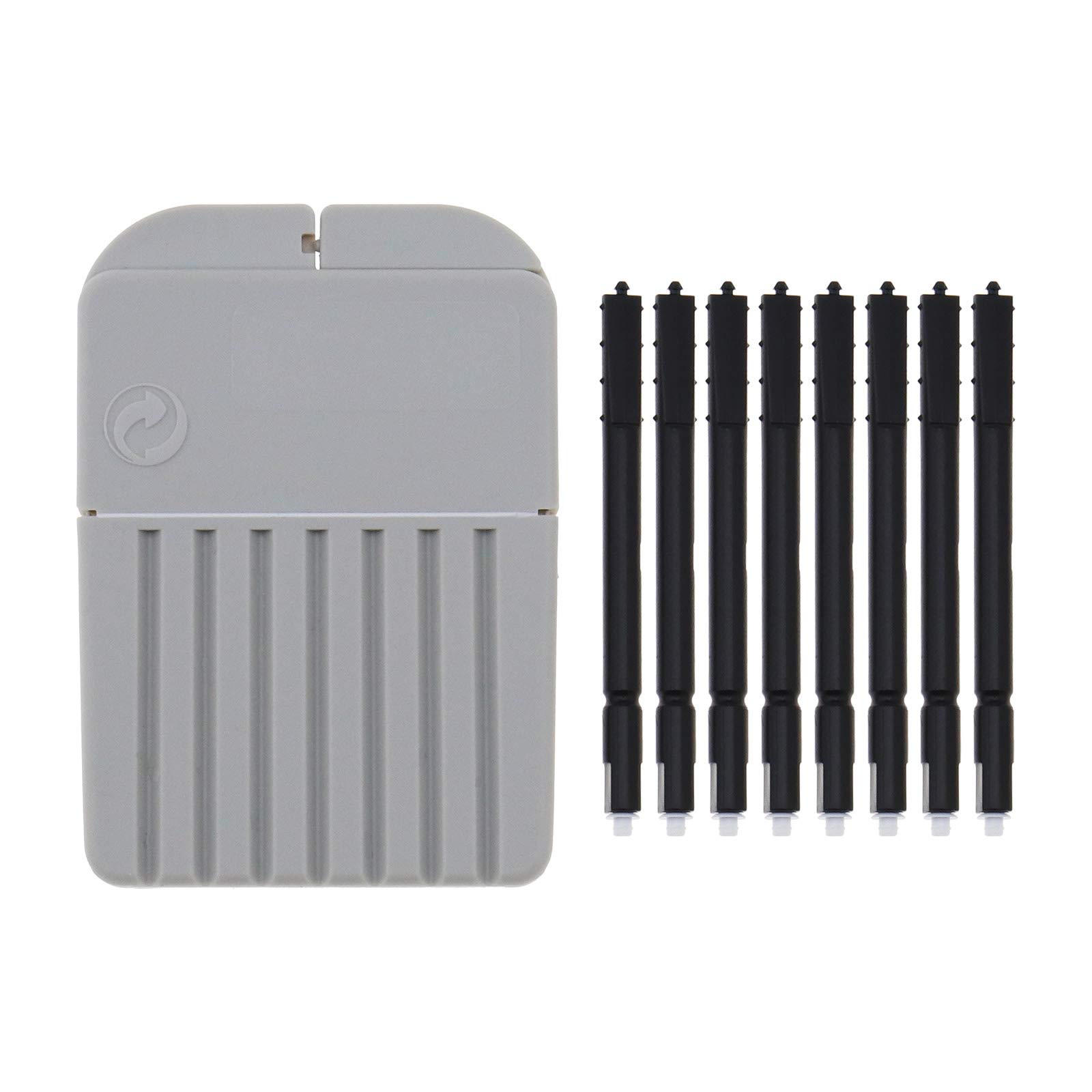YINETTECH Hearing Aid Wax Guards Filter Accessory Kit with Grey Container Box Compatible with Widex Compatible with Phonak Compatible with Unitron
