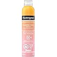 Neutrogena Invisible Daily Defense Body Mist Sunscreen Spray, Invisible Finish, SPF 50+, 141g