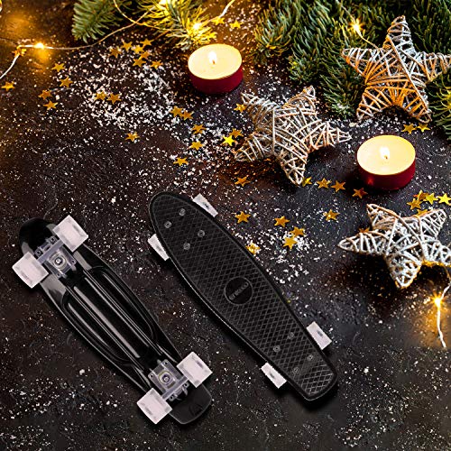 5 ENKEEO+Cruiser+Skateboard+Bendable+Beginners