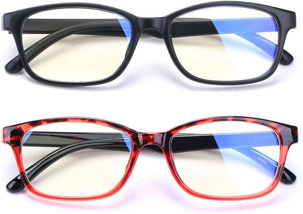 Blue Light Glasses Reading Glasses 2 Pairs Blocking Blue