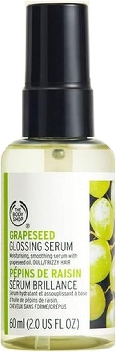 The Body Shop Grapeseed Hair Serum 60ml Shine Smooth Styling Formula