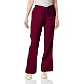 WonderWink Women's Wonderflex Grace Scrub Pant, Wine, XX-Small/Petite