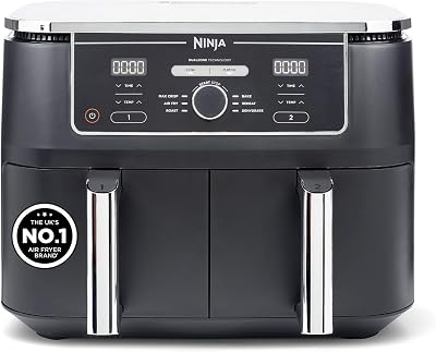 Ninja Foodi MAX Dual Zone Digital Air Fryer 9.5L 6-in-1 AF400UK
