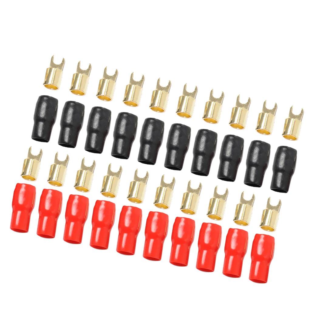 MonkeyJack 10 Pairs 4 AWG Power Ground Wire