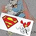 Popfunk Superman and His Dog T-Shirt (Large, Gray)