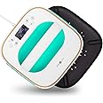 HTVRONT Heat Press Machine for T-Shirts, Portable Heat Press 10"X10", Iron Press for Sublimation and HTV Vinyl Shirt Press Machine for Hat, Bags, Heating Transfer Projects (Mint Green)