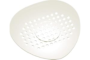 Big D 642 Deodorant Urinal Screen, Cinnamon Fragrance, White (Pack of 12) - Lasts up to 45 days - Ideal for restrooms in offices, schools, restaurants, hotels, stores