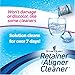 SmartGuard Retainer Aligner Cleaner 70 DAY PACK: Invisalign Cleanser for Brite OAP Clear Correct Removable Orthodontic Braces & Dental tooth for plastic Oral Appliances & Teeth Whitener Trays