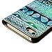 MOLLYCOOCLE iPhone SE Case, iPhone 5 5S Case Colorful Pattern Wallet Style Credit Card Holder Case Magnetic Design Flip Folio PU Leather Cover Standup Cover Case for iPhone SE 5 5s (Tribal Pattern)
