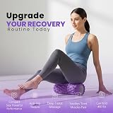 A5 Fitness Purple Foam Roller with 3 Resistance Bands - Lightweight Muscle view 2