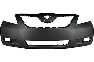 Bumpers That Deliver - Primered, Front Bumper Cover Fascia for 2007 2008 2009 Toyota Camry 07 08 09, TO1000329