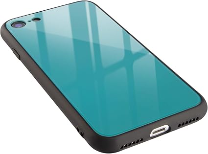 Amazon Campino Iphone Se 第2世代 Iphone 8 7 ケース カラー 強化ガラス バンパー 耐衝撃 滑り止め 薄型 Qi ワイヤレス充電対応 ストラップホール セルリアン ブルー 青 家電 カメラ オンライン通販