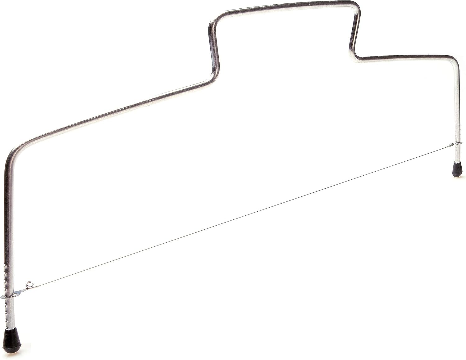 Tortenschneider Tortenbodenschneider verstellbar mit 1 Edelstahl Draht - Tortenboden Schneidehilfe leicht zu reinigen – so wird Backen zum Vergnügen und Schicht-Torten gelingen mühelos