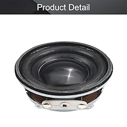 Fielect DIY Magnetic Speaker 3W 4 Ohm 40mm Diameter
