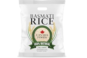 Canada Foods' Premium-Quality Basmati Rice | 100% Natural, Pure, & Authentic | Non-GMO, Vegan, Halal, & Kosher | Extra Long 1