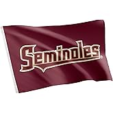 Desert Cactus Florida State University FSU Flag - 3 x 5 Feet Seminoles Banner, Indoor/Outdoor Durable Fabric, 100% Polyester Design (Style 11)