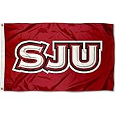 Saint Joseph's Hawks SJU Logo Flag