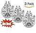 Set of 3 - Star Wars Millennium Falcon Stickers Decal - High Resolution, Superior Finish and Transparent Background - Ideal for Car, Motorcycle, Laptop, MacBook, iMac, Wall Art (Set of 3 Stickers)