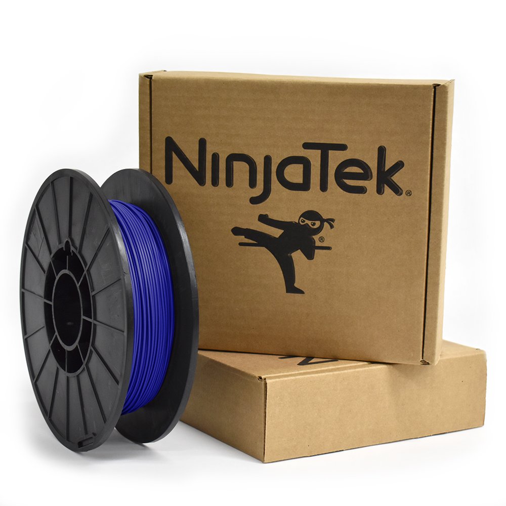 NinjaTek 3DNF02117505 NinjaTek NinjaFlex TPU Filament, 1.75mm, TPE.5kg, Sapphire (Blue) (Pack of 1)