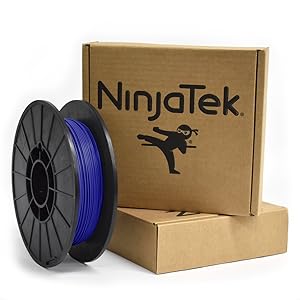 NinjaTek 3DNF02117505 NinjaTek NinjaFlex TPU Filament, 1.75mm, TPE.5kg, Sapphire (Blue) (Pack of 1)