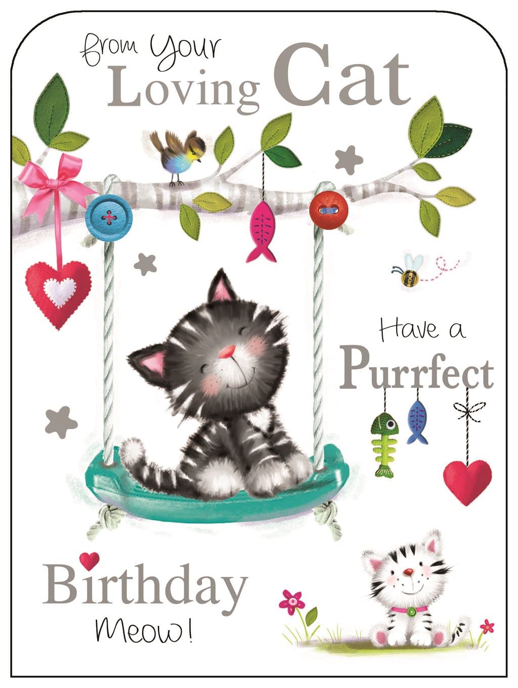 Jonny Javelin from Your Loving Cat Have A Purrfect Birthday Card