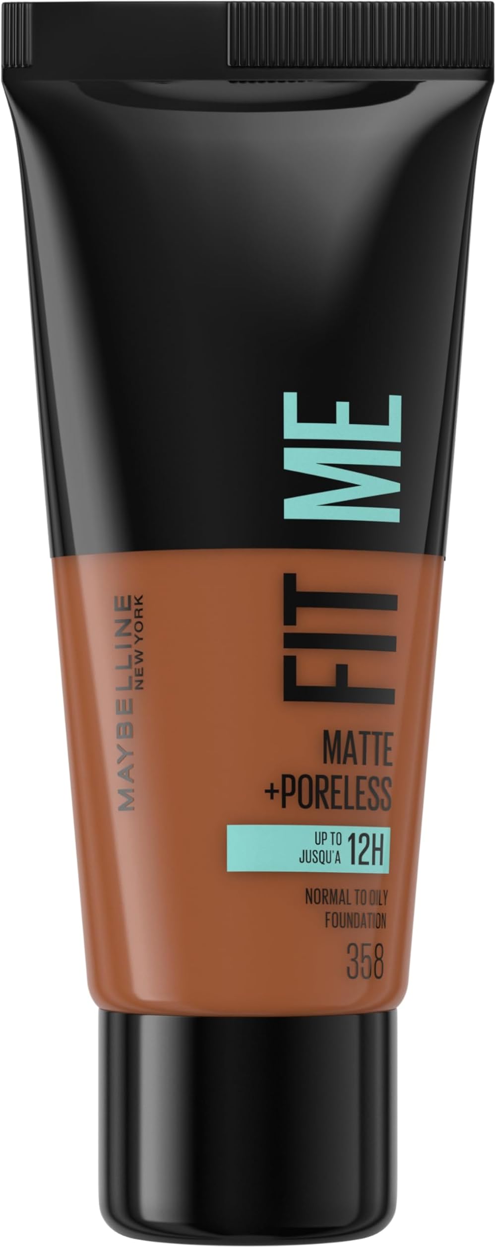 Maybelline Fit Me Matte Poreless Foundation Latte 358 30ml Normal to Oily