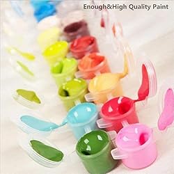 cupmod 6 Pack Paint by Numbers for Kids and