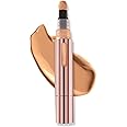 Mally Beauty - The Plush Pen Brightening Concealer Stick - Cashmere - Hydrating Turmeric, Vitamin E, and Hyaluronic Acid Infused Formula - Medium Buildable Coverage with a Natural, Smooth Finish