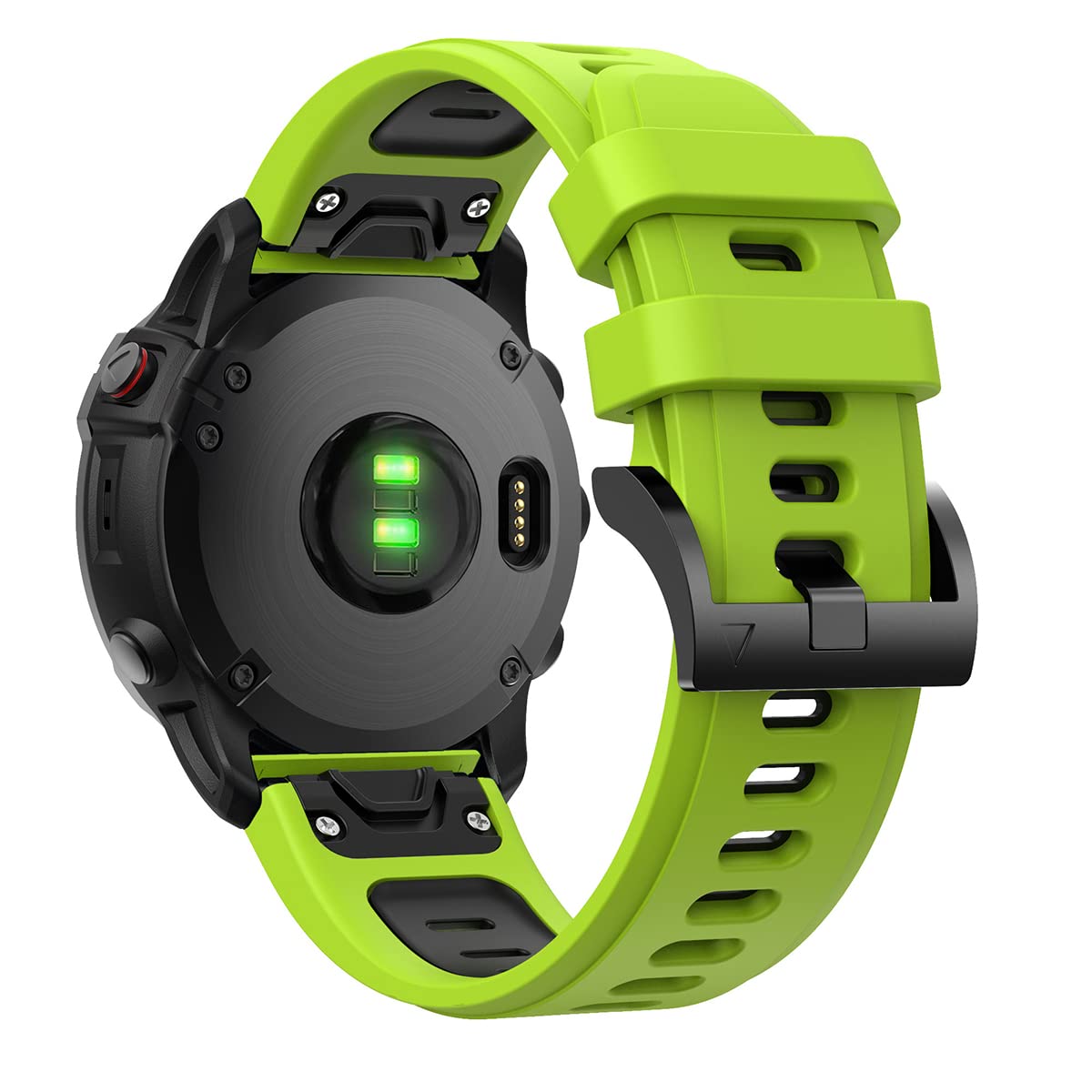 REYDA Silicone Strap Compatible with Garmin Approach S70 47mm/S62/S60, 22mm Quick Fit Watch Strap Soft Breathable Silicone Bracelet Sport Wristband Replacement Strap for Garmin Fenix 8 Pro/8/E 47mm