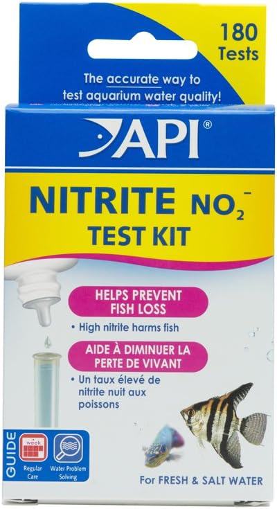 API NITRITE Test Kit 180-Test Freshwater Saltwater Aquarium Kit