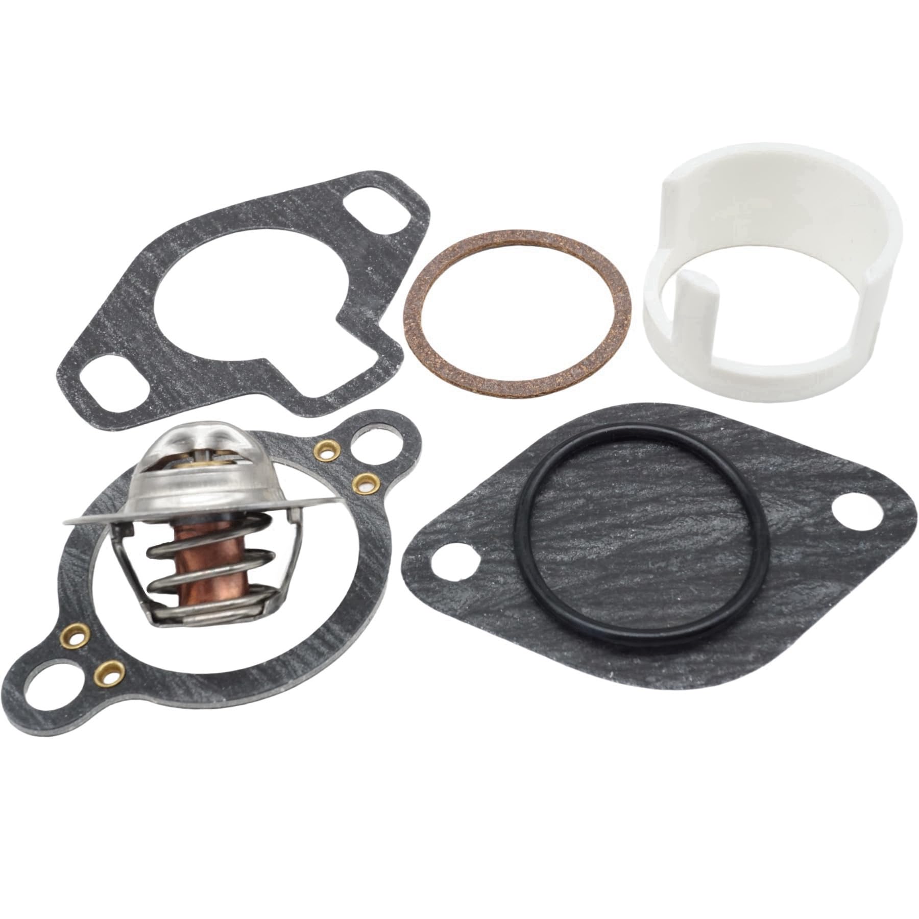Photo 1 of GHmarine 18-3647 Thermostat Repair Service Kit for Mercruiser 4.3L 5.0L 5.7L 7.4L 8.2L SternDrive Motors replaces 807252Q5 807252T8 8M0091470 8M0109441
