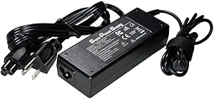 Super Power Supply AC / DC Laptop Charger Adapter Cord for IBM Lenovo ADP-90RH B, ADP-65CH A, ADP-65YB, 02K6900, 0225A2040, 0712A1965, 11J8627, 0712A1965 Netbook Notebook Battery Plug