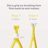 Frida Baby Grow-with-Me Toothbrush Set 1 Baby + 1 Toddler 6-24 Months view 2