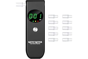 Ketosis Meter Professional Ketone Breath Analyzer Portable Home Ketone Tester Digital Ketone Testing & Monitoring - Ketone Br