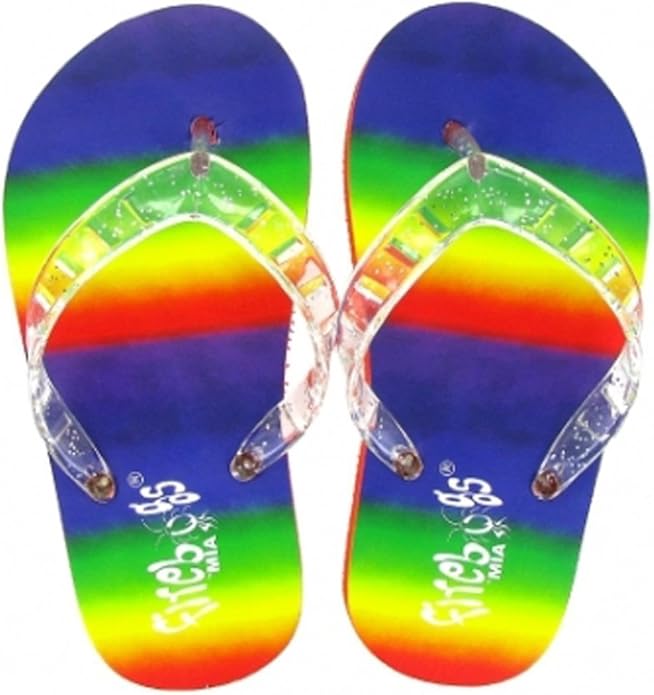 Firebugs FBC091 Light up flip flop rainbow rainbow 13