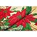 asunflower Christmas Mantle Scarf with Tassel Trim for Holiday Fireplace Decoration, Candles