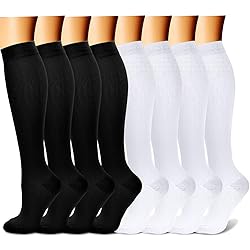 CHARMKING Compression Socks for Women & Men
