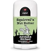 Squirrel's Nut Butter Anti Chafing Stick, Natural Chafe Prevention, 1.7 oz | Long lasting anti chafe protection for runners, hikers &amp; everyday use. Prevent thigh, groin, arm &amp; pack strap irritation.