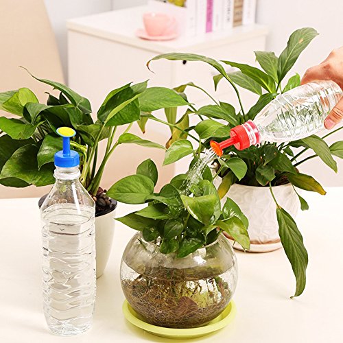 TRENTON 4Pcs Lawn Garden Plants Mini Sprinkler Sprayer Bottle Waterer Accessories - Random Color