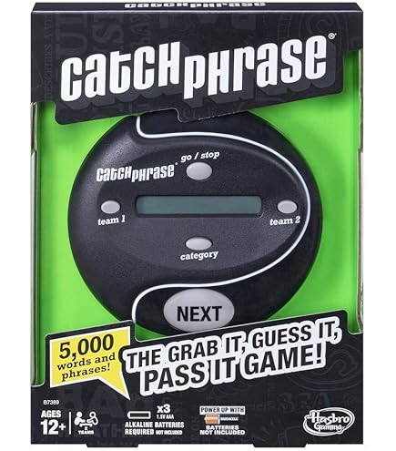 Hasbro Ultimate Catch Phrase Electronic Party Game - 5000 New Words For Ages 12+