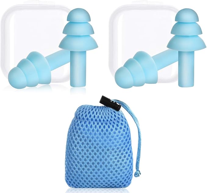 Earplugs Silicone Ear Plugs Noise Cancelling Comfortable Reusable