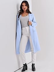 ANRABESS Cardigan for Women Dressy Oversized Open