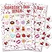Valentine's Day Kids Bingo Game, 24 Players