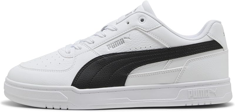 CAVEN III Unisex-Sneaker, Weiß, Schwarz, Silber, 7.5 UK — Foto 4 von 7