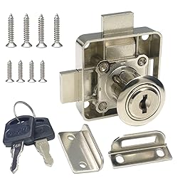 Double Door Cabinet Lock Cabinet Drawer Lock [Keyed