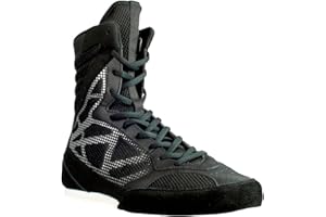 CORE Boxing Shoes - Lightweight Boxing Shoes for Men & Women - Boxing Training Shoes with High Support – High Traction Boxing Boots - Breathable Lace Up Boxer Shoes – Mens Kickboxing Shoes