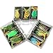 Goture Topwater Frog Lure Kit Set Lots, Especially For Bass Snakehead,Freshwater Saltwater Soft Bait