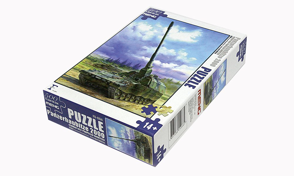 Meng "German Panzerhaubitze 2000 Self-Propelled Howitzer Model Puzzle (500-Piece, Multi-Colour)