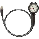 XS Scuba Highland Thin-Line Pressure Gauge - Complete (Imperial/Miflex Hose)