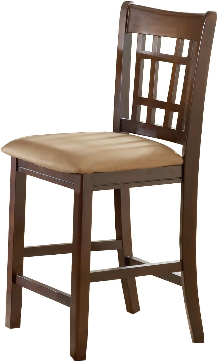 Bernards Randolph Barstool, Cherry, Set of 2